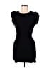 Zara Solid Black Cocktail Dress Size S - photo 1
