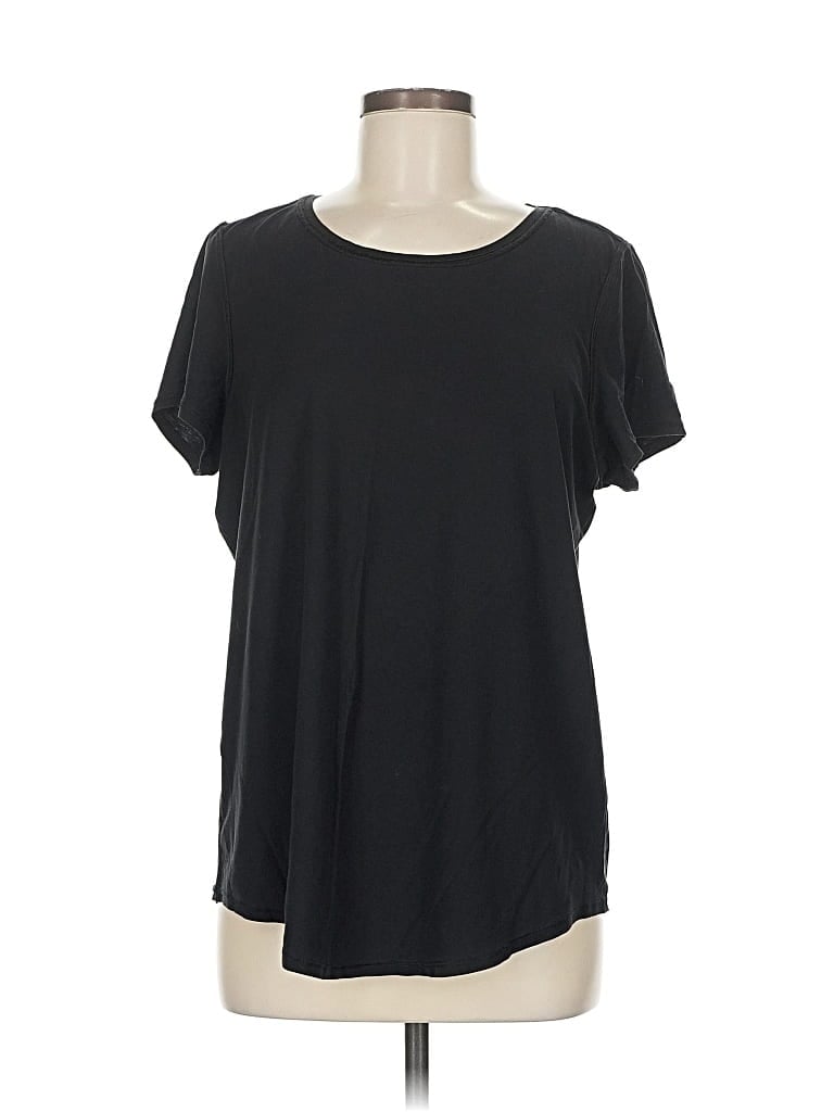 Pre-owned Lululemon Athletica Short Sleeve T-shirt In Black
