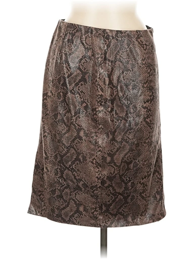 Pre-owned Blanknyc Blank Nyc Formal Skirt In Brown