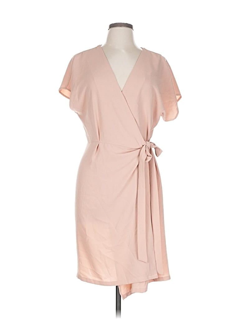 Pre-owned Bobeau Casual Dress In Brown