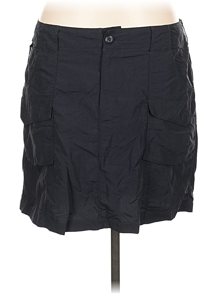Pre-owned Eddie Bauer Casual Skirt In Black