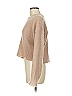 Pink Martini 100% Polyester Tan Pullover Sweater Size M - photo 5