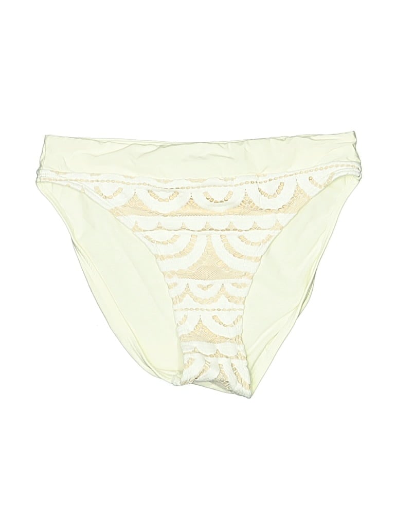 Pre-owned Pilyq Swimsuit Bottoms In White