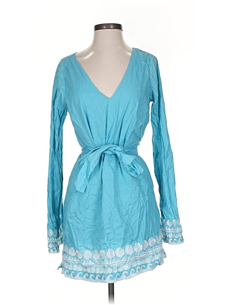 Pre-owned Show Me Your Mumu Casual Dress In Blue