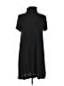 Sangria Solid Black Casual Dress Size L - photo 1