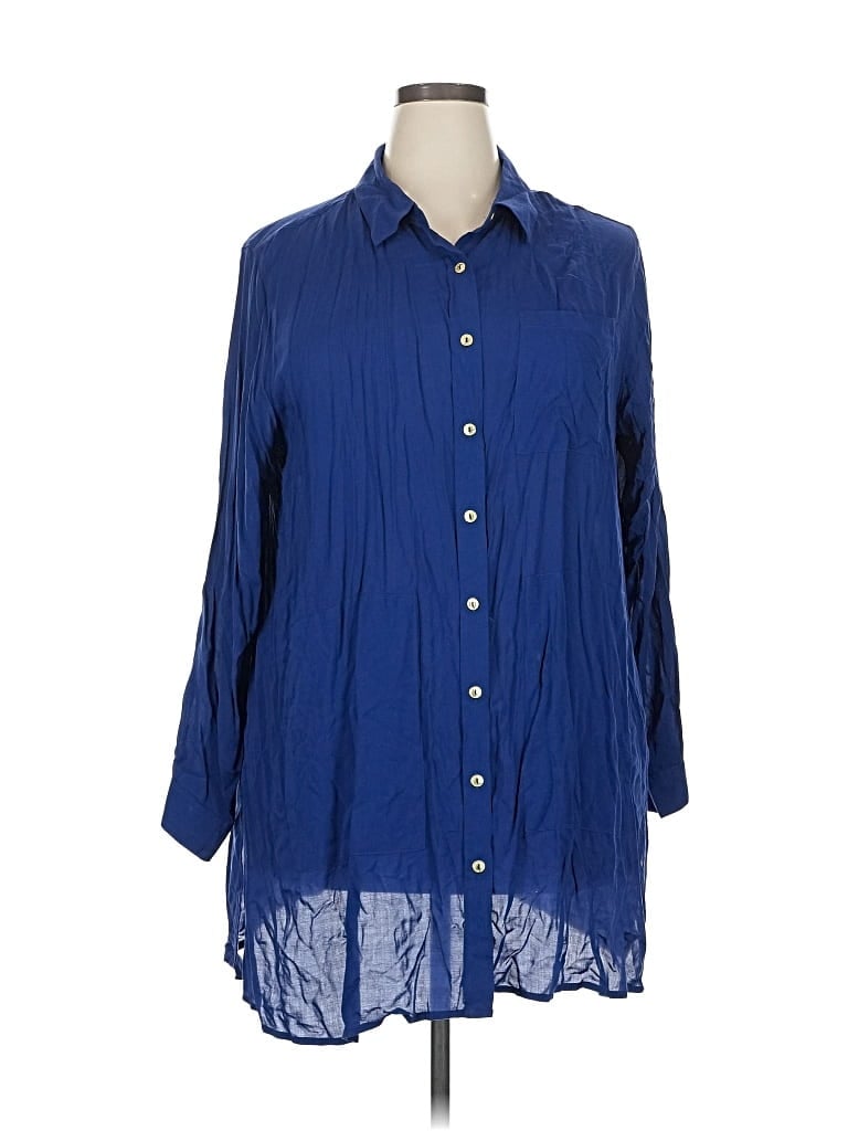 Pre-owned Denim 24/7 Casual Dress In Blue