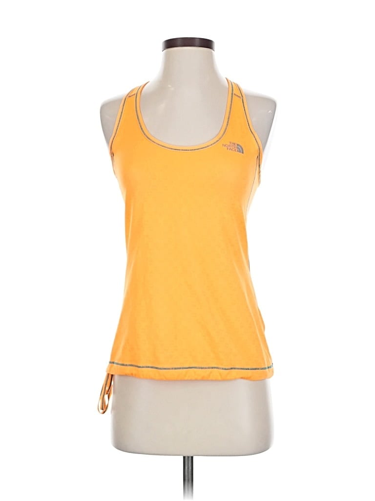 Pre-owned The North Face Active Tank Top In Yellow