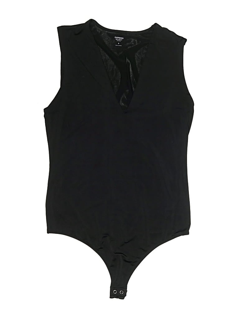 Pre-owned Express Bodysuit In Black