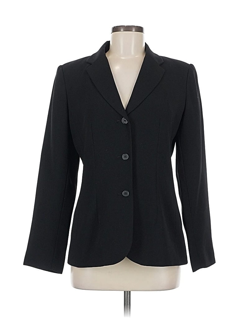Pre-owned Laura Scott Blazer Jacket In Black