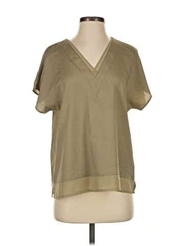 DKNY Short Sleeve Blouse (view 1)