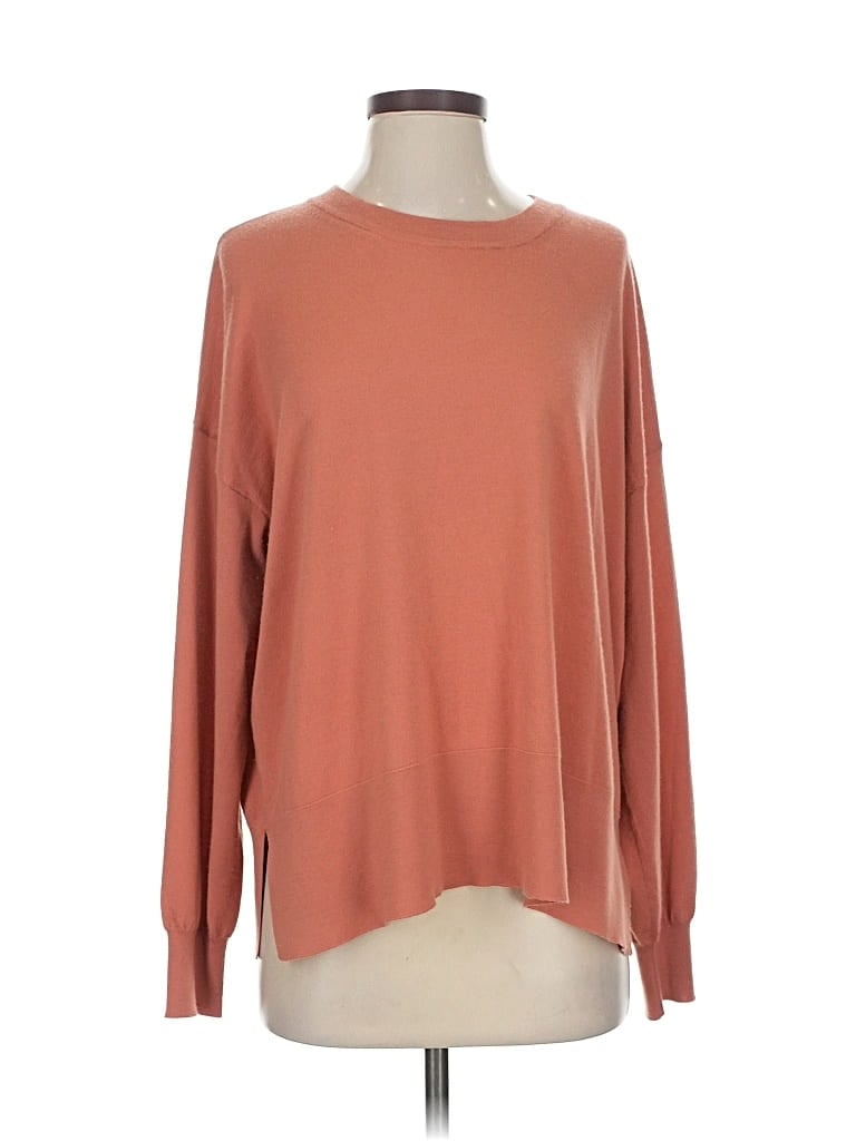 Pre-owned The Row Wool Pullover Sweater In Pink