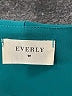 Everly 100% Polyester Teal Casual Dress Size S - photo 7