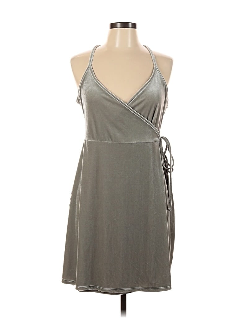 Pre-owned Bp. Cocktail Dress In Gray