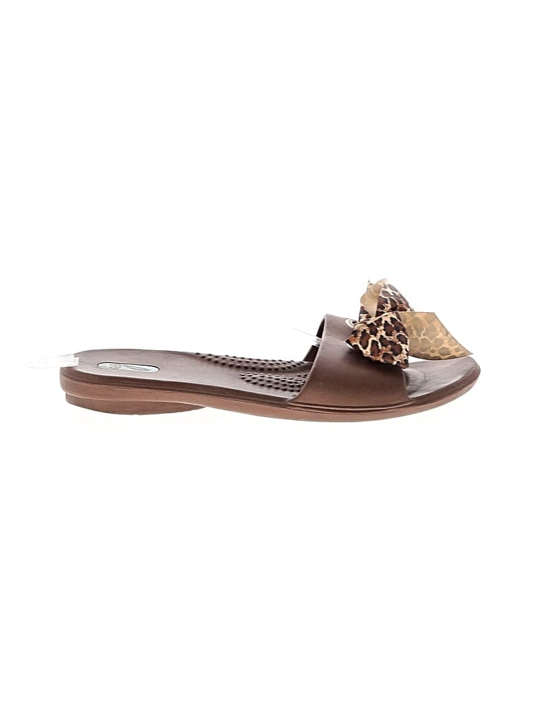 Pre-owned Oka B. Sandals In Brown