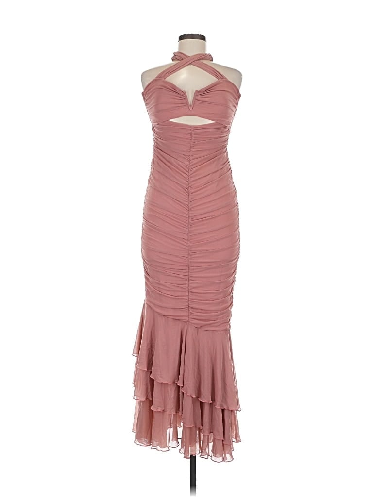 Pre-owned Michael Costello X Revolve Cocktail Dress In Pink