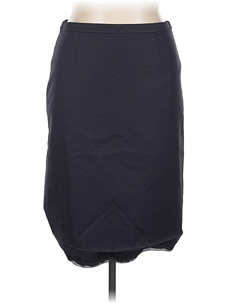 Pre-owned Tory Burch Formal Skirt In Gray