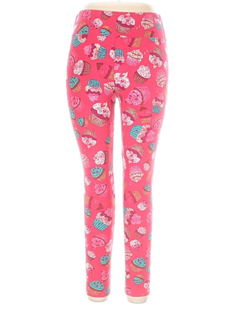 Pre-owned Lularoe Leggings In Pink