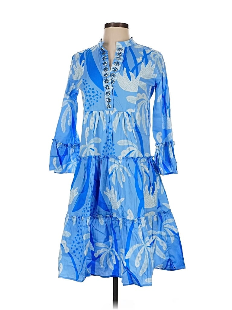 Pre-owned Sheridan French Cocktail Dress In Blue