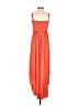 BCBGMAXAZRIA 100% Polyester Orange Casual Dress Size XXS - photo 2