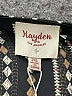 Hayden 100% Polyester Black Kimono Size 2X - photo 3