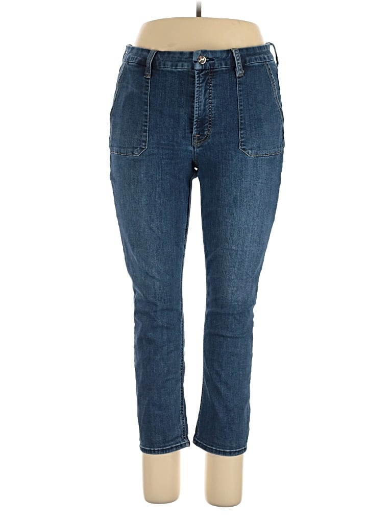 Pre-owned Jen7 By 7 For All Mankind Jeans In Blue