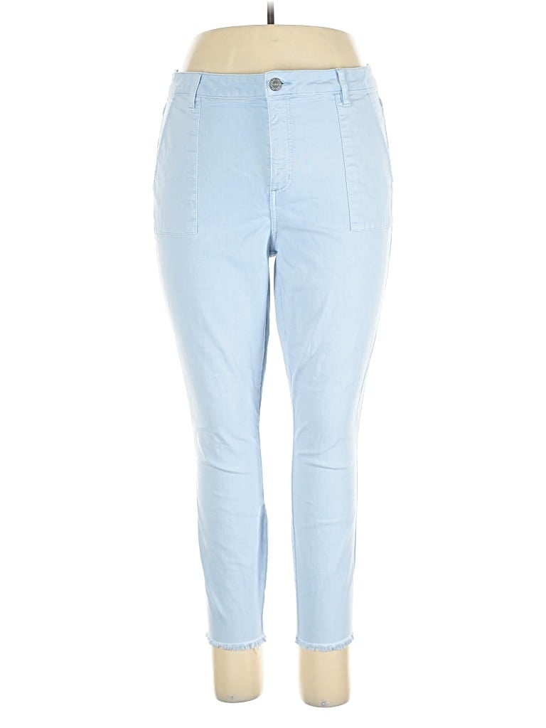 Pre-owned Ann Taylor Loft Jeans In Blue