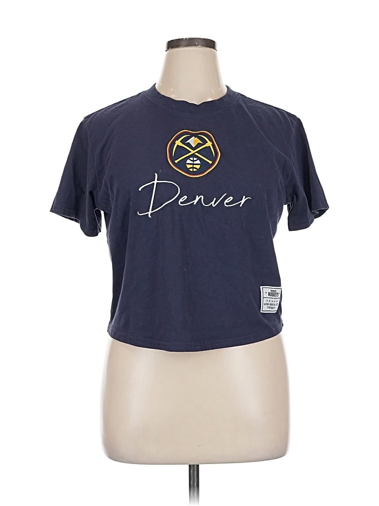 Pre-owned Nba Short Sleeve T-shirt In Blue