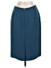 Kasper A.S.L. 100% Polyester Solid Blue Formal Skirt Size 8 - photo 2