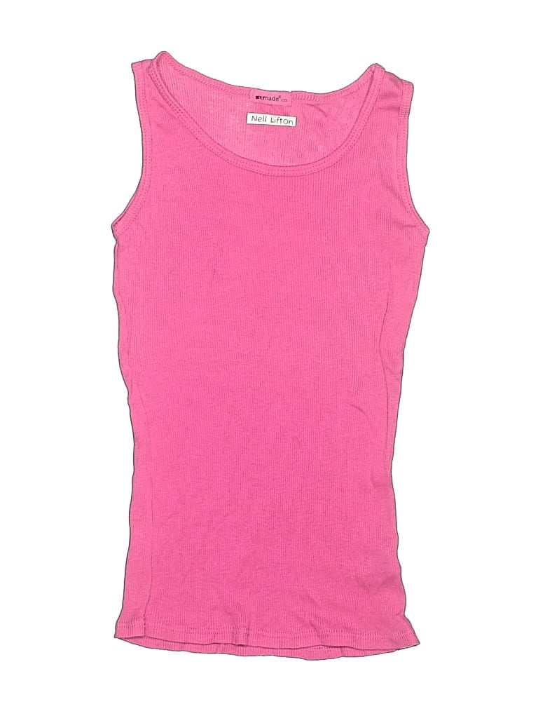 Pre-owned Lamade Kids' Sleeveless T-shirt In Pink