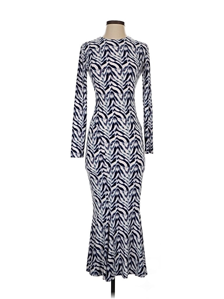 Pre-owned Norma Kamali Casual Dress In Blue