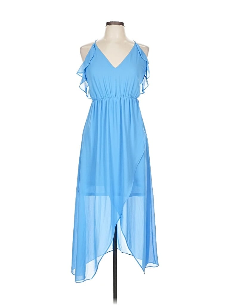 Pre-owned True Decadence Casual Dress In Blue