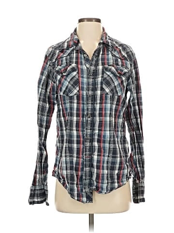 Guess Long Sleeve Button-Down Shirt (view 1)
