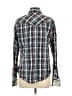 Guess 100% Cotton Plaid Gray Long Sleeve Button-Down Shirt Size S - photo 2