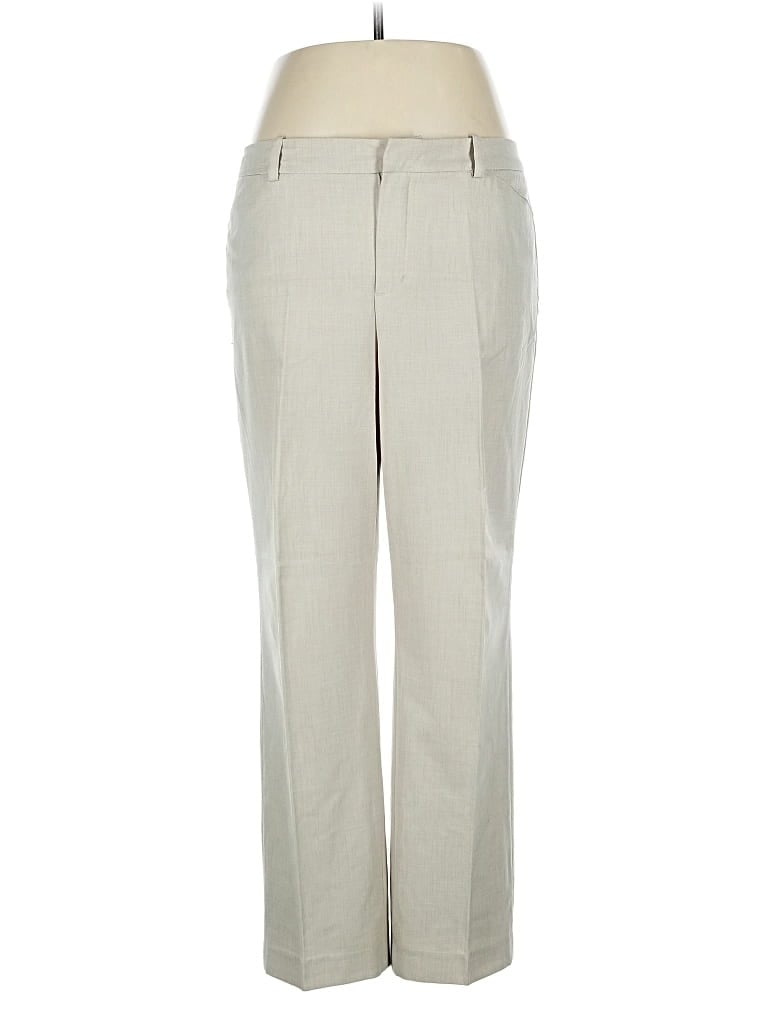 Pre-owned Coldwater Creek Dress Pants In Gray