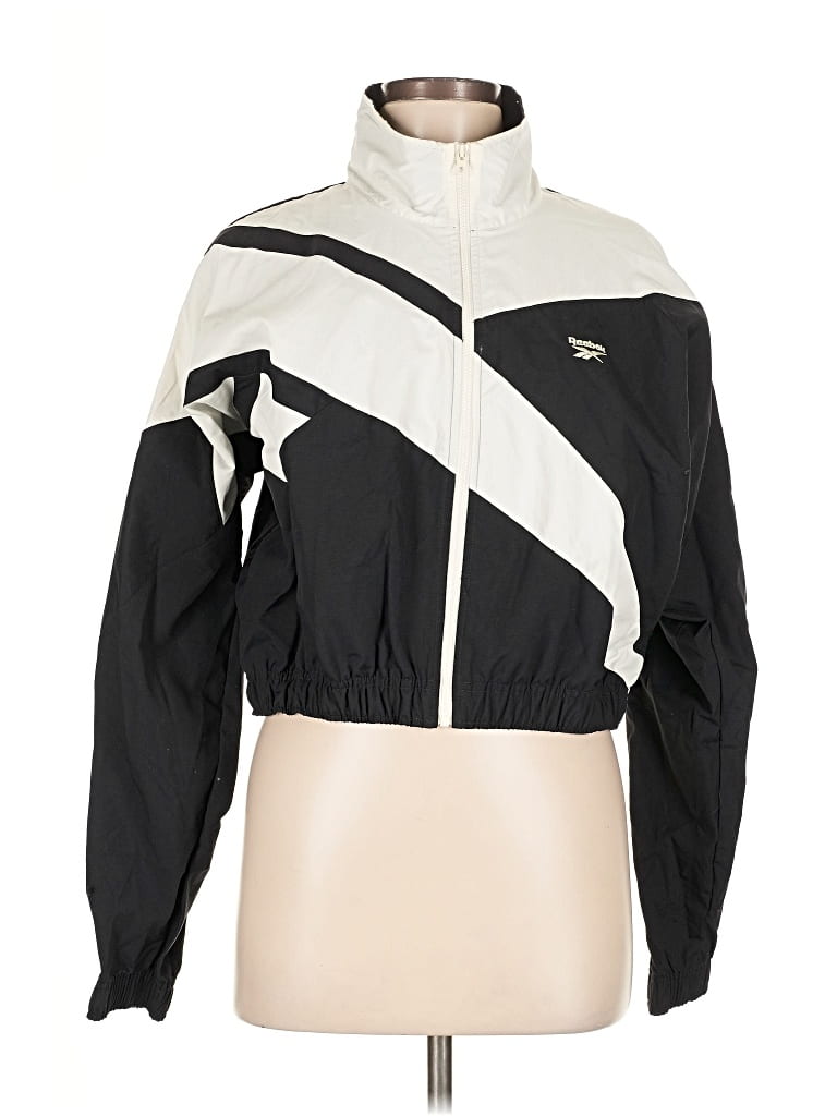 Pre-owned Reebok Track Jacket In Black