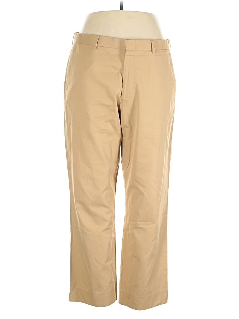 Pre-owned J.crew Collection Khaki Pant In Brown