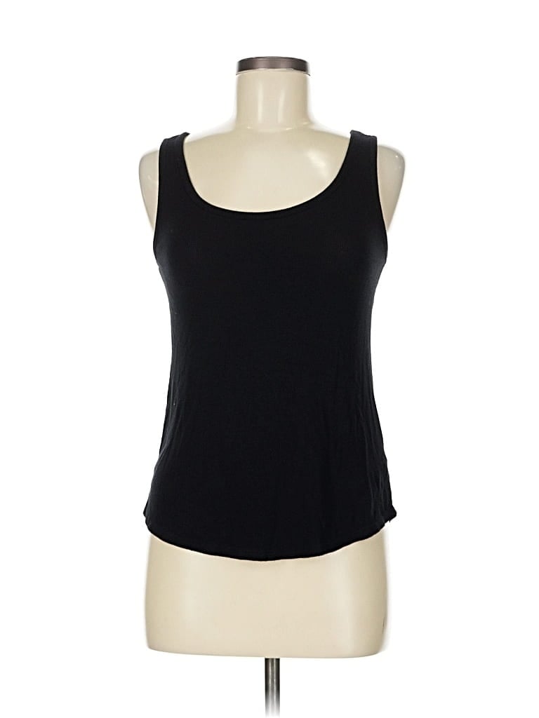 Pre-owned Splendid Tank Top Black Strapless Neckline Tops