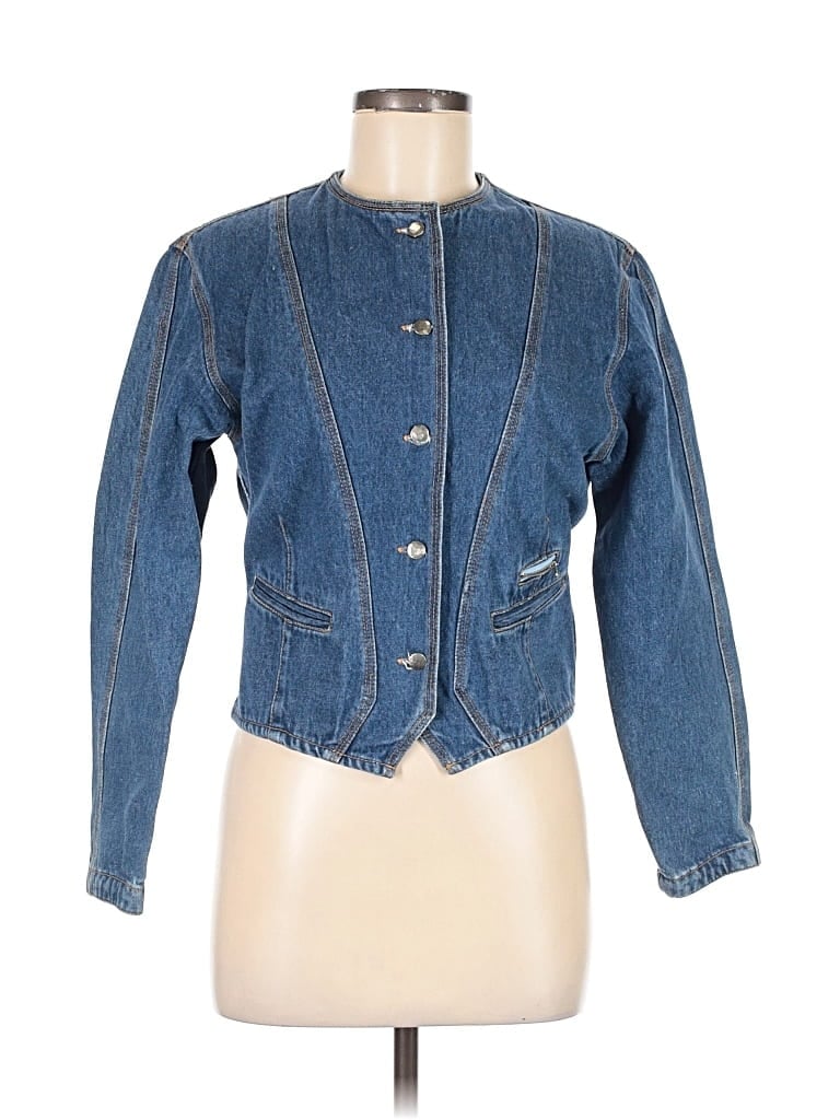 Pre-owned Unbranded Denim Jacket In Blue