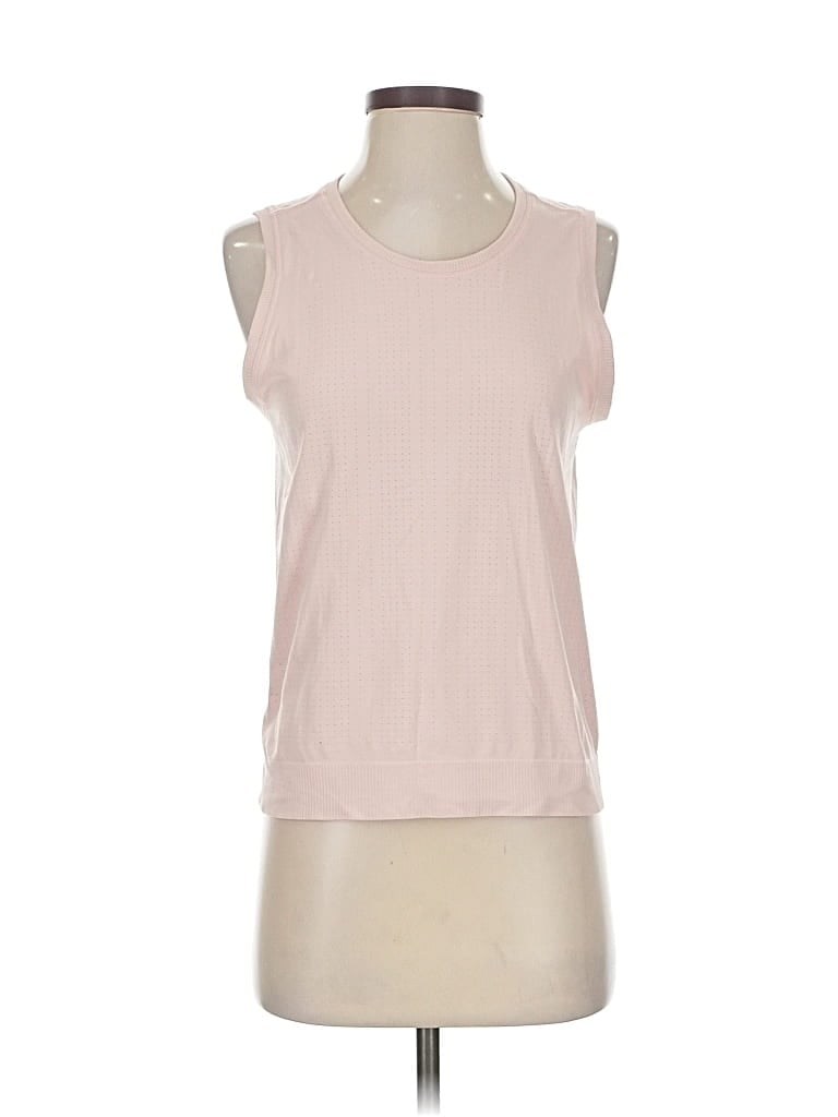 Pre-owned Athleta Sleeveless T-shirt In Pink