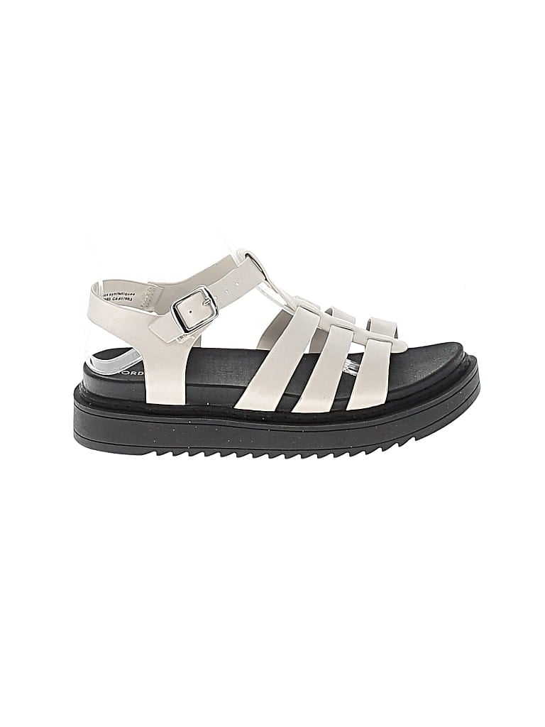 Pre-owned Nordstrom Kids' Sandals In White