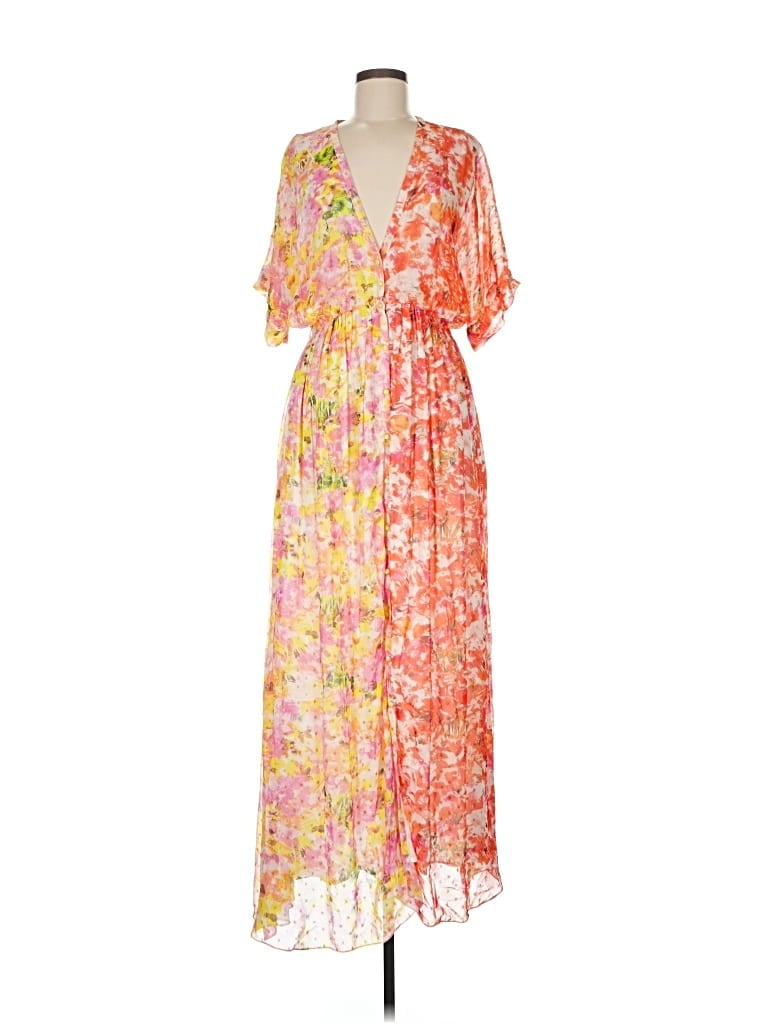 Pre-owned Rococo Sand Casual Dress In Orange