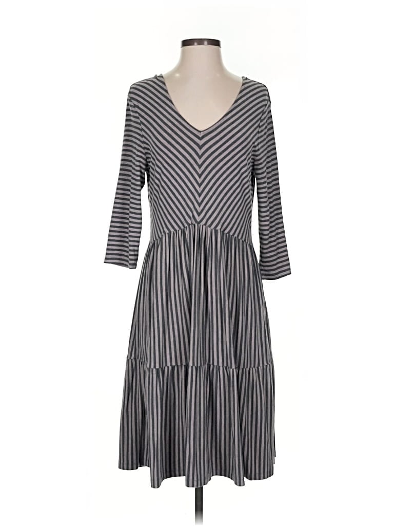 Pre-owned Matilda Jane Casual Dress In Gray