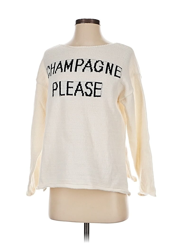 Pre-owned Unbranded Sweatshirt In White