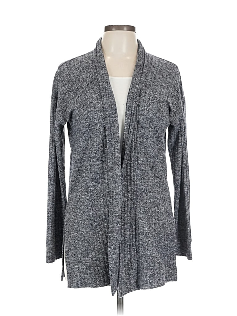 ANN TAYLOR LOFT Pre-owned Cardigan Sweater In Gray