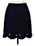 Club Monaco 100% Polyester Solid Blue Formal Skirt Size 2 - photo 1
