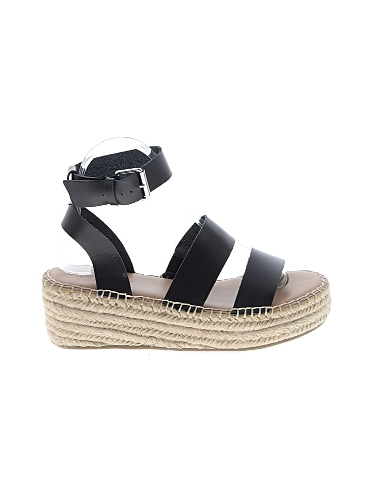 Pre-owned The Drop Wedges In Black