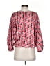 Laundry by Shelli Segal 100% Polyester Red 3/4 Sleeve Blouse Size 4 - photo 2
