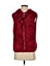 Assorted Brands Red Faux Fur Vest Size Sm - Med - photo 1