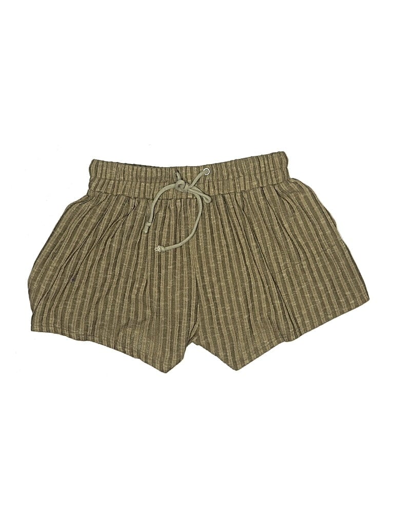 Pre-owned Kye Mi Shorts In Gold