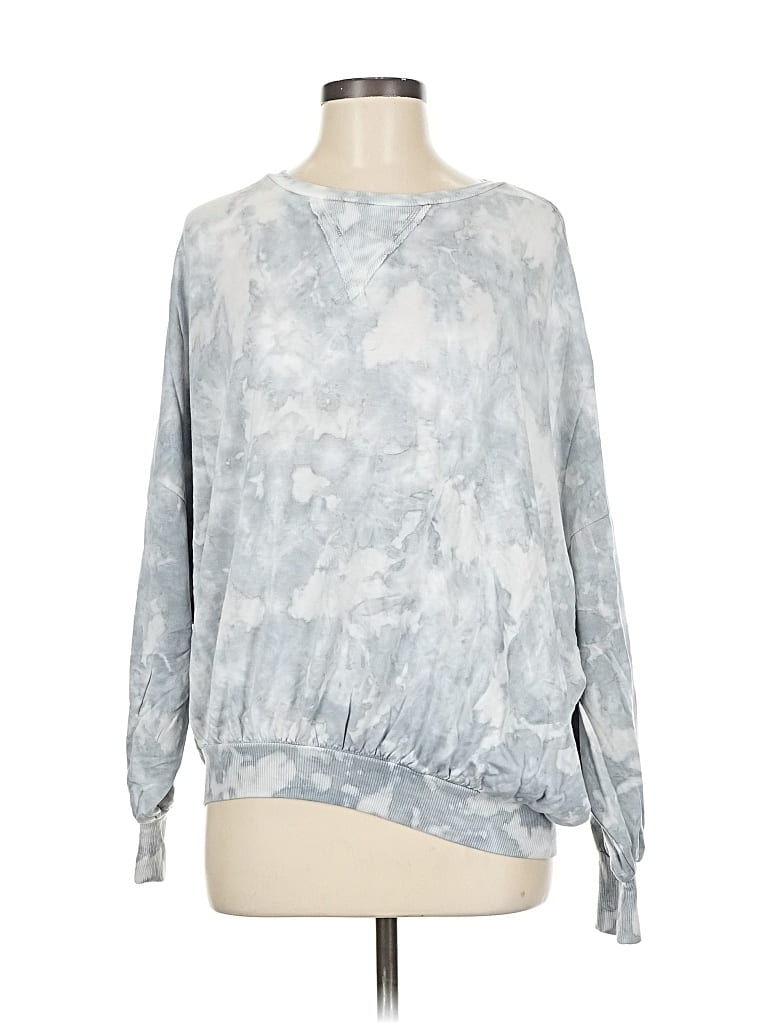 Pre-owned Young Fabulous & Broke Pullover Sweater In Silver